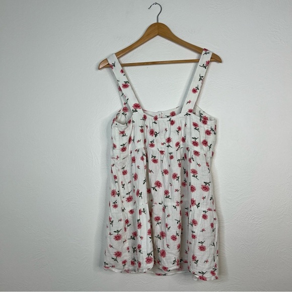 Show Me Your Mumu Marisa Floral Print Mini Dress Lightweight Cotton Size S Small - Picture 11 of 14